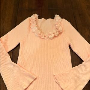 SHEIN Soft Pink Knit Top